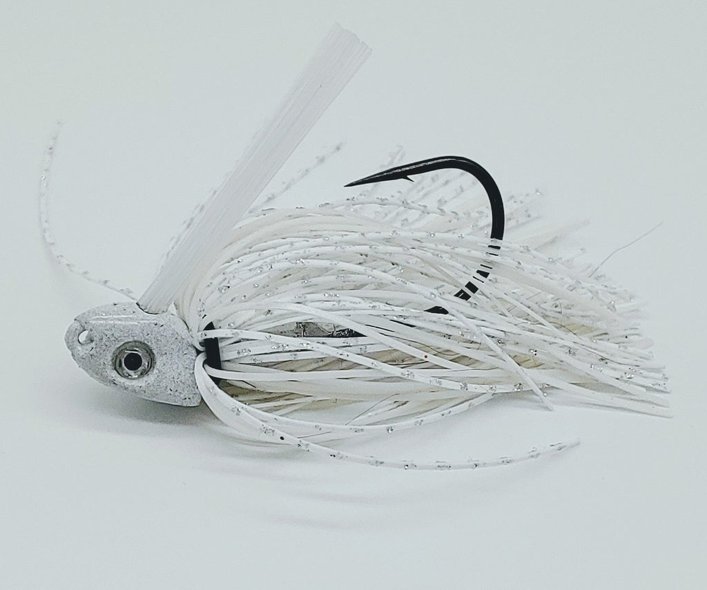 C-4 Swim Jig - White Ice - T&T Tackle
