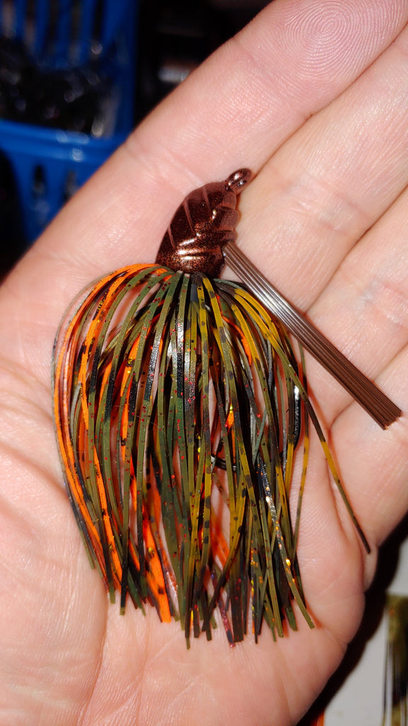 DepthCharge Skippin' Jig - LightsOut Craw - T&T Tackle