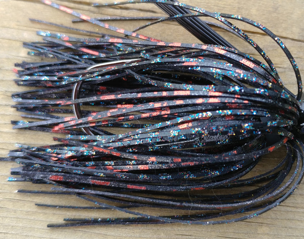 DepthCharge Skippin' Jig - Dark Matter - T&T Tackle