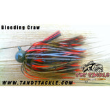 BackDraft Football Jig - Bleeding Craw - T&T Tackle