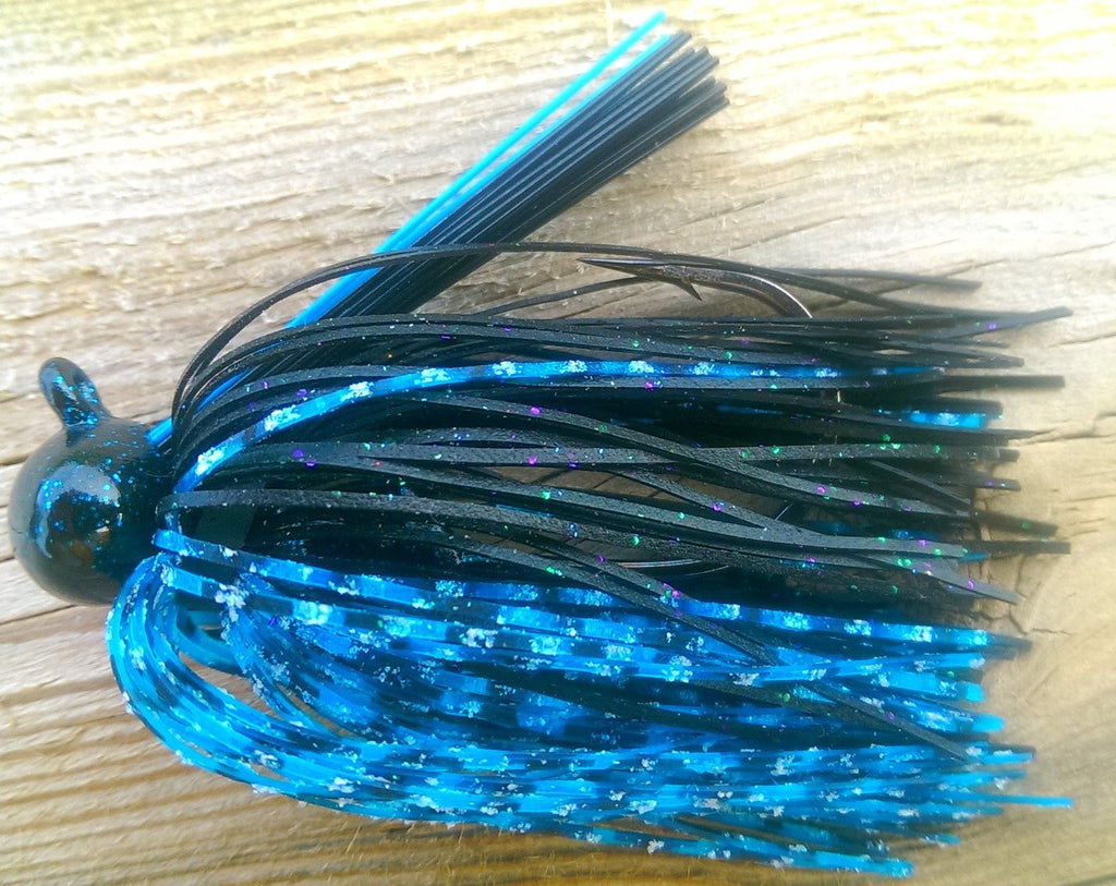BackDraft Football Jig - Cosmic Blue - T&T Tackle