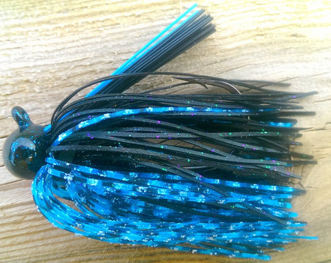 BackDraft Football Jig - Cosmic Blue - T&T Tackle