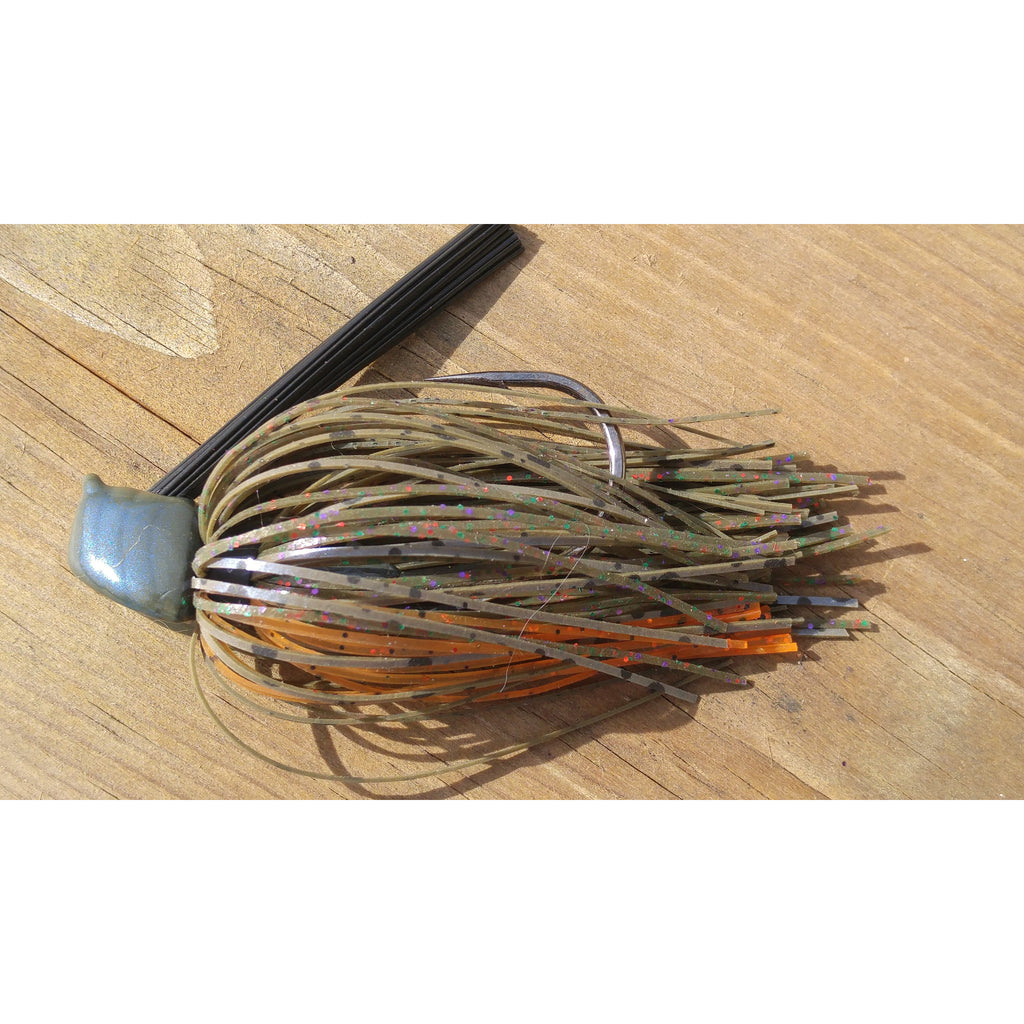 DepthCharge Flippin' Jig - Green Pumpkin Magic Craw - T&T Tackle