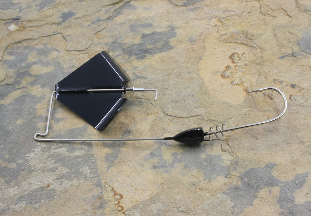 CrossFire Buzz'n Toad - Black/Black - T&T Tackle