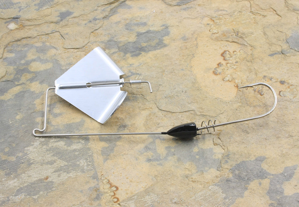 CrossFire Buzz'n Toad - Black/Silver - T&T Tackle