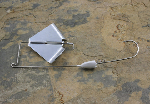 CrossFire Buzz'n Toad - White/Silver - T&T Tackle