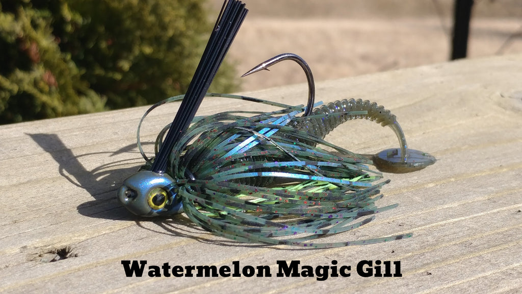 C-4 Swim Jig - Watermelon Magic Gill