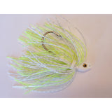 C-4 Swim Jig - White/Chartreuse - T&T Tackle
