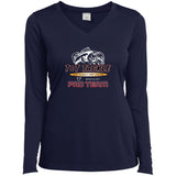 Pro Team Ladies’ Long Sleeve Performance V-Neck Tee