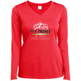 Pro Team Ladies’ Long Sleeve Performance V-Neck Tee