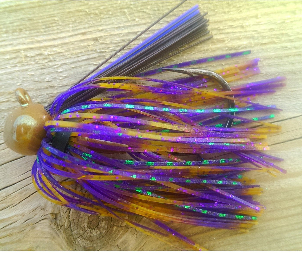 BackDraft Football Jigs - Sour Grapes – T&T Tackle