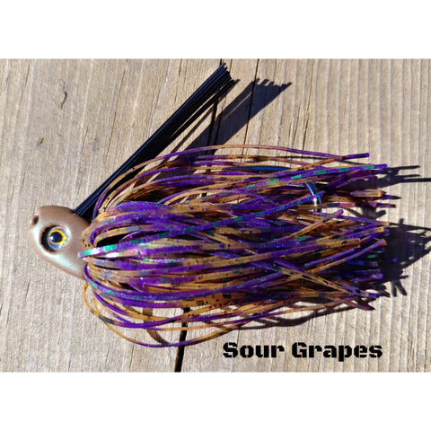 C-4 Swim Jig - Sour Grapes - T&T Tackle
