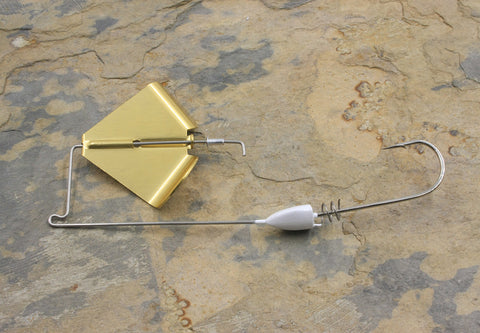 CrossFire Buzz'n Toad - White/Gold - T&T Tackle